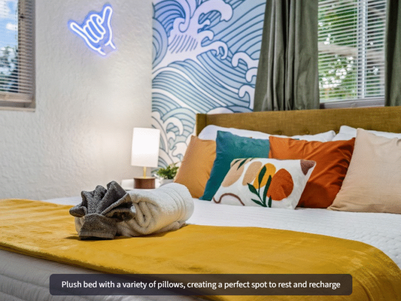 3BR Tropical Getaway | Heated Pool + Arcade + Near Beach