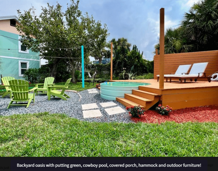 Cowboy Pool Retreat | Walk to Beach + Ocean Center | Mini Golf + Pet Friendly