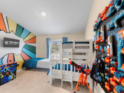7 Beds | Walk to Beach | Arcade | Nerf Wall | Family & Military Friendly