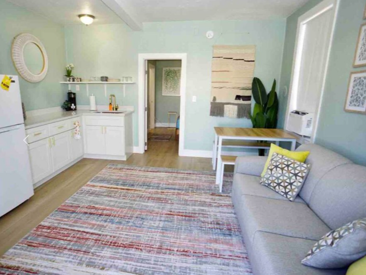 Military BOHO Bungalow | Walk to Beach & Ocean Center | Pets OK