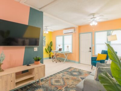 Military Funky Beach House | 1 Block to Beach & Ocean Center | Garage + Walkable Location