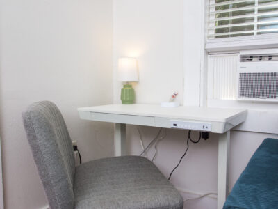 WalkDowntown-10toBeach-w/Beach Gear-WFH Standing Desk