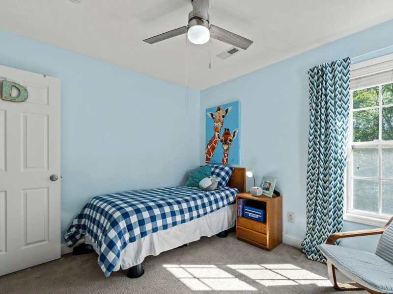 Private Room | Fenced Yard | Bonus Room | Fireplace | Gym Access