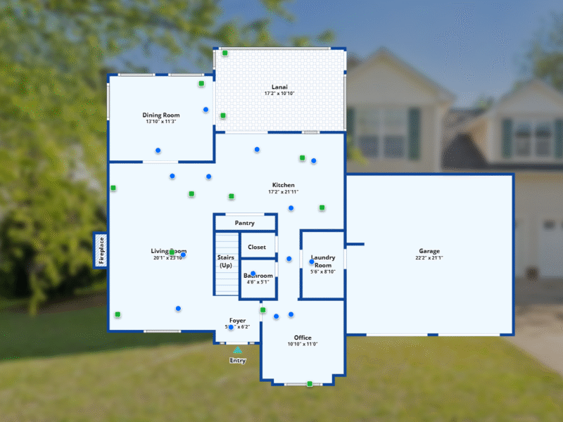 Private Room | Fenced Yard | Bonus Room | Fireplace | Gym Access