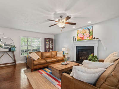 Private Room | Fenced Yard | Bonus Room | Fireplace | Gym Access