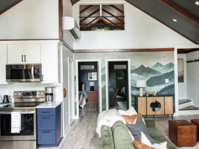 Emberwood: 2BR Mountain Retreat – Hot Tub, Sauna, Military Welcome