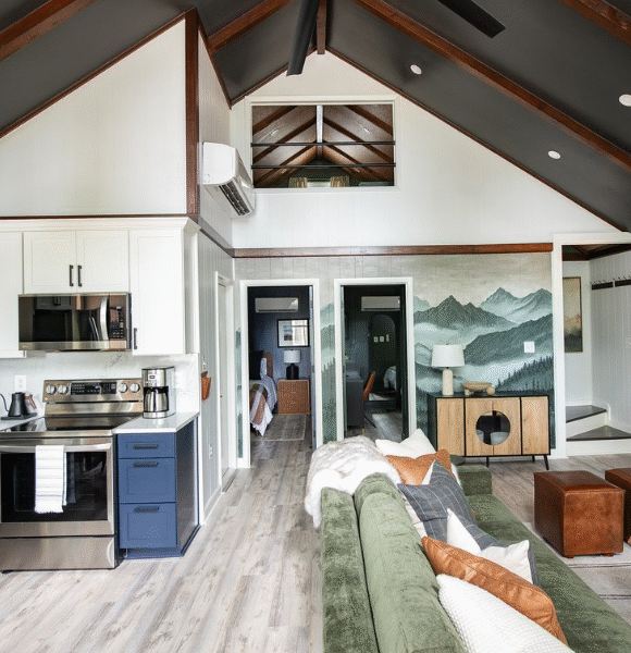 Emberwood: 2BR Mountain Retreat – Hot Tub, Sauna, Military Welcome