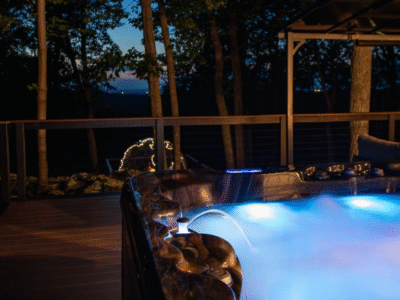 Emberwood: 2BR Mountain Retreat – Hot Tub, Sauna, Military Welcome