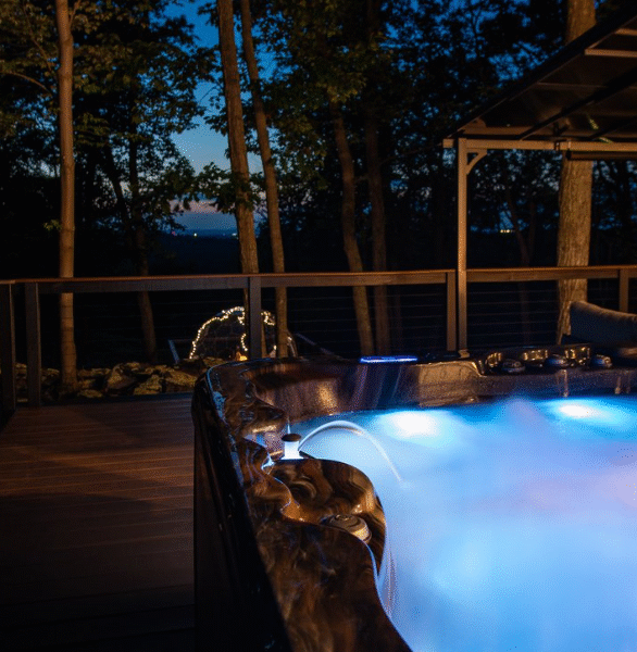 Emberwood: 2BR Mountain Retreat – Hot Tub, Sauna, Military Welcome